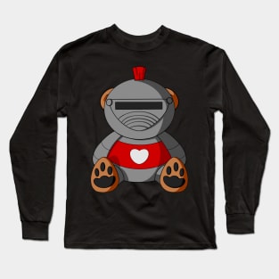 Knight Teddy Bear Long Sleeve T-Shirt